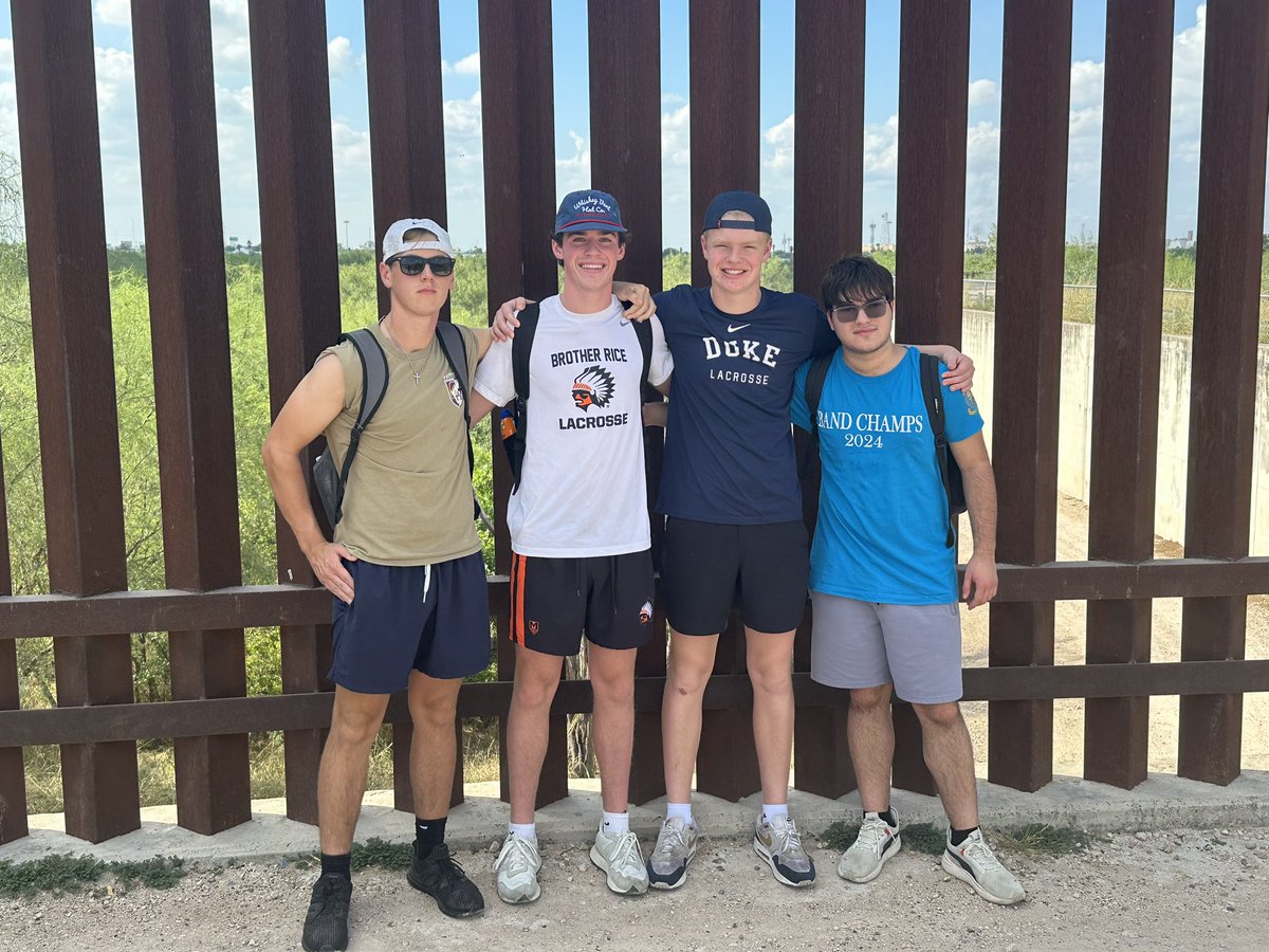 Brownsville Mission Immersion 2024 Brother Rice, Catholic Memorial, Bergen Catholic &amp; Iona Prep together for an immigration immersion.  Looking forward to a week learning about world migration, the southern border, immigration to the USA &amp; welcoming the stranger <a href="/BroRiceWarriors/">Brother Rice HS</a>