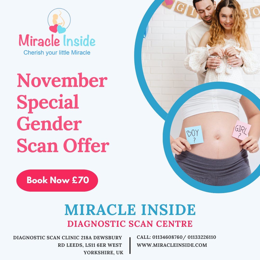 Miracleinside4D's tweet photo. 🎉 November Special: Gender Scan Offer – Only This Month! 🎉

#GenderScan #BabyReveal #NovemberSpecial #ExpectingParents #BabyJoy #GenderPrediction #PregnancyJourney #BabyAnnouncement #ScanOffer #GenderReveal #FamilyExcitement #PregnancyMilestone https://t.co/UM5SVRQ9Jo