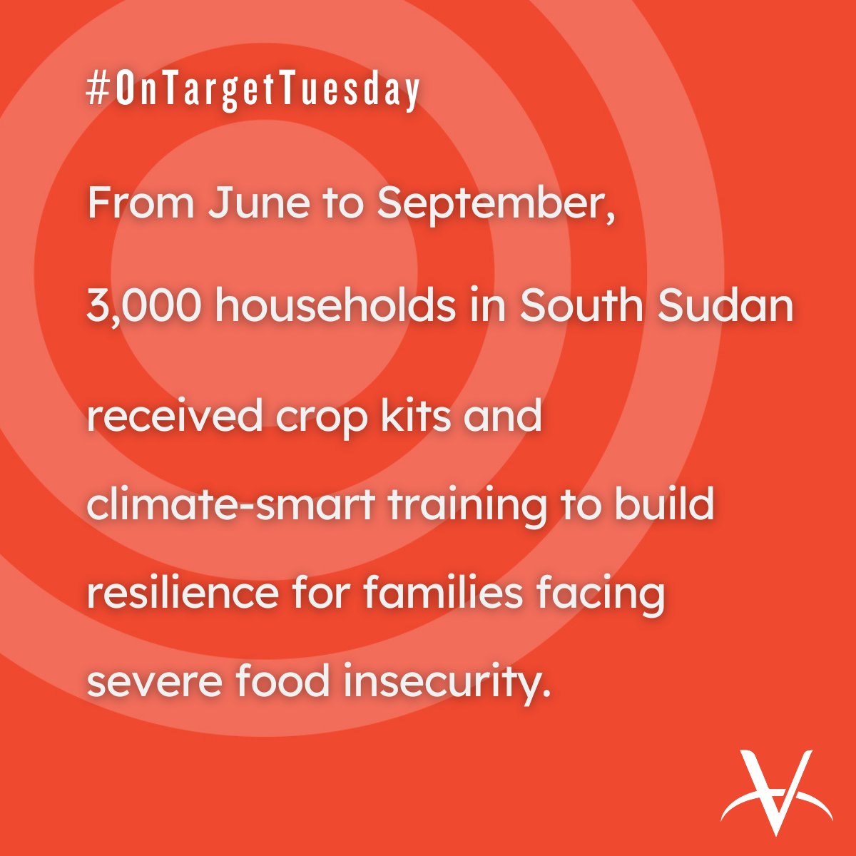 VWB_VSF's tweet photo. #OnTargetTuesday π― From June to September, 3,000 households in Aweil North, #SouthSudan facing #foodinsecurity received vital crop & vegetable kits, providing resources to grow food & #resilience.Β Learn more about our work in South Sudan: https://t.co/AJRD0UFB7TΒ
#OneHealth https://t.co/8dxrTtux7t