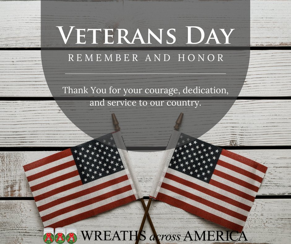 Happy Veterans Day! Today, we honor those who serve.

Thank a veteran!