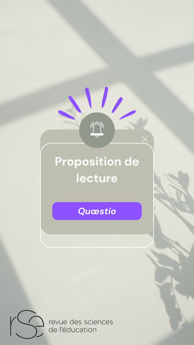 Comprendre les limites de l’« acte de narration » en histoire : cet article de la rubrique Quœstio explore cette méthode souvent utilisée pour comprendre les perceptions historiques des élèves, en examinant ses limites à travers 20 ans de recherches. 
erudit.org/fr/revues/rse/…
