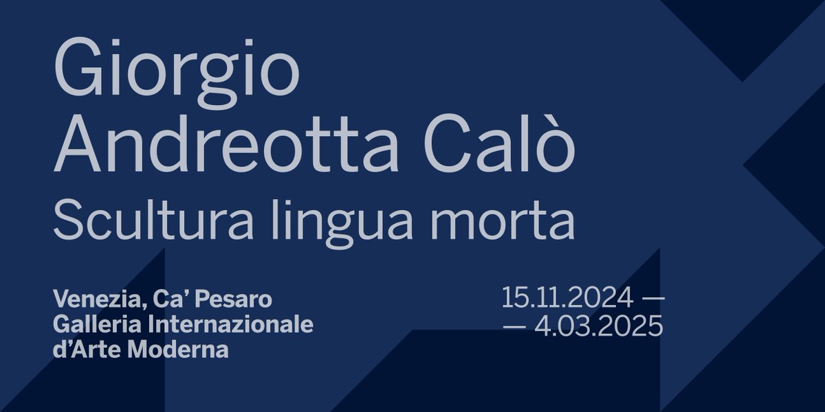 GIORGIO ANDREOTTA CALÒ 
Scultura lingua morta

🔹Un dialogo tra Giorgio Andreotta Calò, artista veneziano annoverato tra le voci più autorevoli dell’arte italiana a livello internazionale, e la città di Venezia, considerata nella sua plasticità e fisicità, partendo dalle
