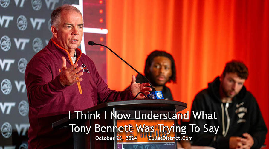 After hearing the news about Hysier Miller today, I think I now understand what Tony Bennett was trying to say.

The former UVA coach had mentioned NIL and the transfer portal era as  reasons he was resigning, and if you want to see some practical  examples of what he was talking