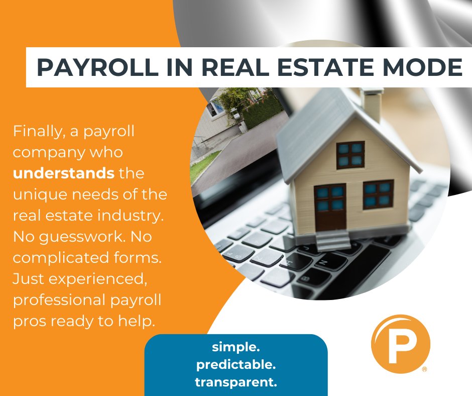 Payentry's tweet photo. Our payroll solution is perfect for the real estate industry! With seamless integration, customizable features, and reliable support, we make managing payroll a breeze. Say goodbye to tedious tasks and hello to productivity! #RealEstateMode #PayrollSolution https://t.co/XQ1JekKMac