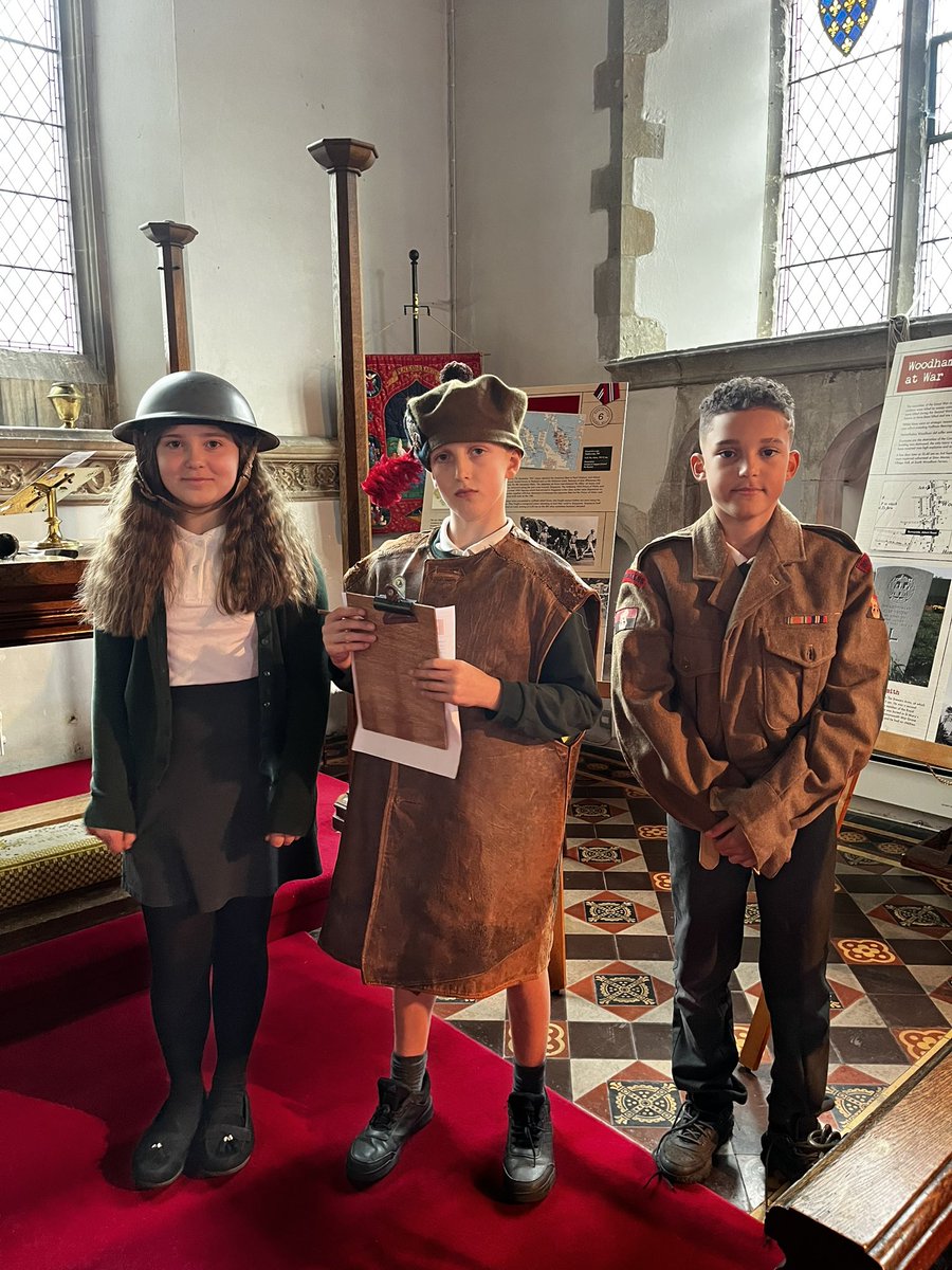 Oak Class have been partaking in some fabulous #RemembanceDay learning at St Mary’s Church as part of the ongoing <a href="/EnglishHeritage/">English Heritage</a> project