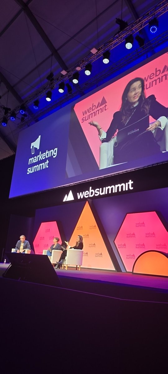 Clareconley's tweet image. &apos;80% of CEO&apos;s don&apos;t trust their CMOs&apos;.... quite an opener at the Marketing Summit stage at #webSummit2024