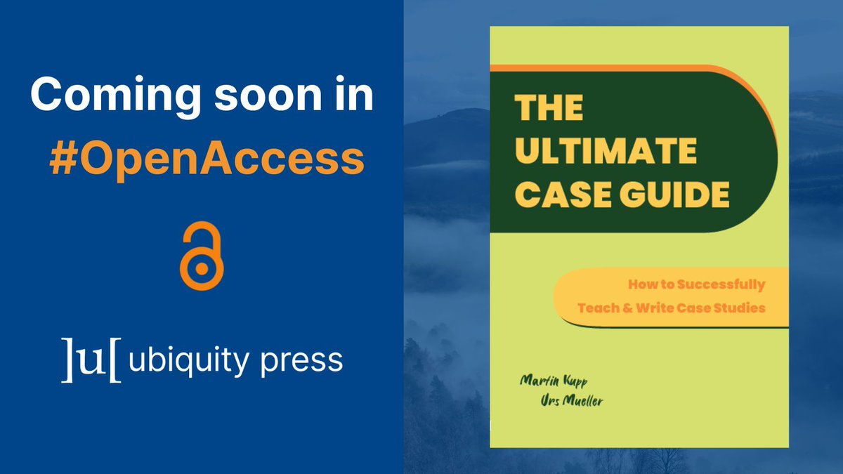 Ubiquity Press tweet media