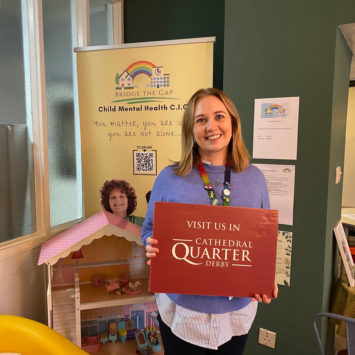 🌟 Support Small Business Saturday on Dec 7th with <a href="/BridgetheGapFW/">Bridge the Gap Child Mental Health</a>! 🌟
This St. Mary’s Gate children’s mental health charity uses a unique, relationship-focused approach in their 1:1 support, helping kids understand emotions, build self-esteem, and grow essential life skills. 💙