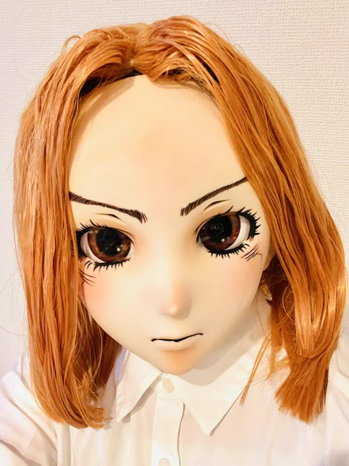 #むにむに製作所  #kigurumi   ウィッグセット途中ですが今日はここまで!全然衣装揃ってませんが川尻早人になる予定です 