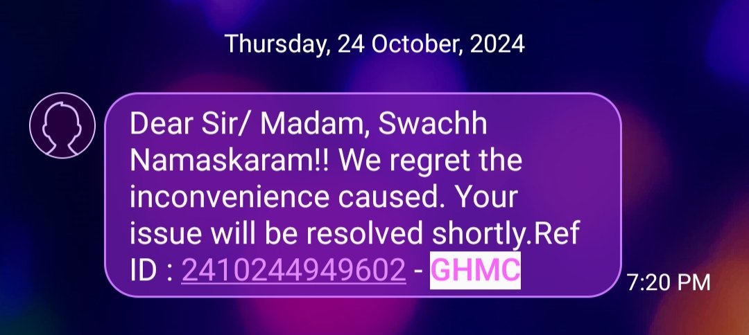 Street light complaint given on 24th oct. 
Not yet solved. Neither getting response from ghmc AE sushma after repeated calls.
Lane beside pasha masjid, diamond hills ,  shaikpet
# 9347318354
<a href="/GHMCOnline/">GHMC</a>