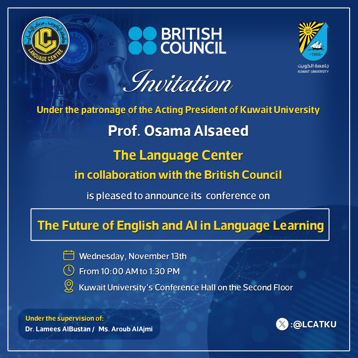Q8Lamees's tweet photo. Looking forward to seeing you all tomorrow https://t.co/H7sWH9D2L5