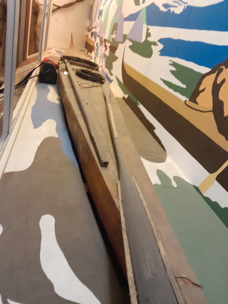 ConservationBob's tweet image. Ipswich Museum conservation for the redevelopment. our Inuit  Kayak came into the museum in 1853. We have a asked a specialist conservator to come to the museum and advise us on its conservation. The Kayak is presently crated but it will be unpacked and conservation started soon.