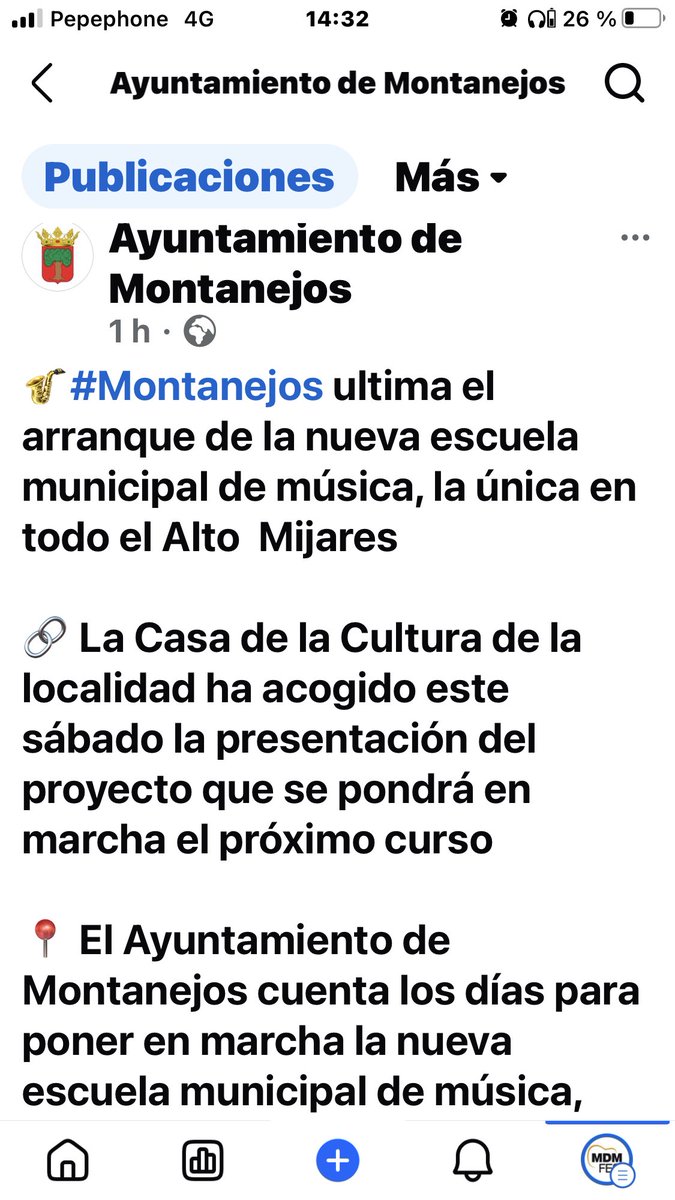 Un proyecto que nos enorgullece y con el que colaboramos.

Cuando la política útil y la cultura se alían, el pueblo gana. 

Felices de sumar en la educación musical en esta tierra donde hay verdadera devoción por los instrumentos de cuerda pulsada. 🎼🎶

Sin duda un paso gigante
