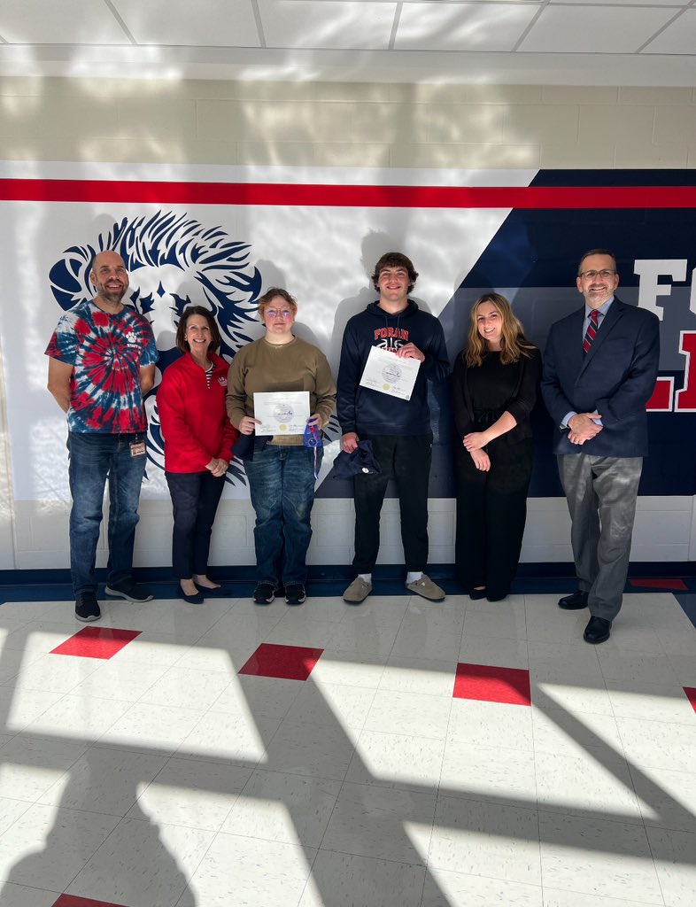Happy to honor Julia and Gavin for the Lions Lead with Love awards! Thanks for being consistently friendly and embodying the spirit of kindness. We are so proud of you and we know that you will continue to pass it on.