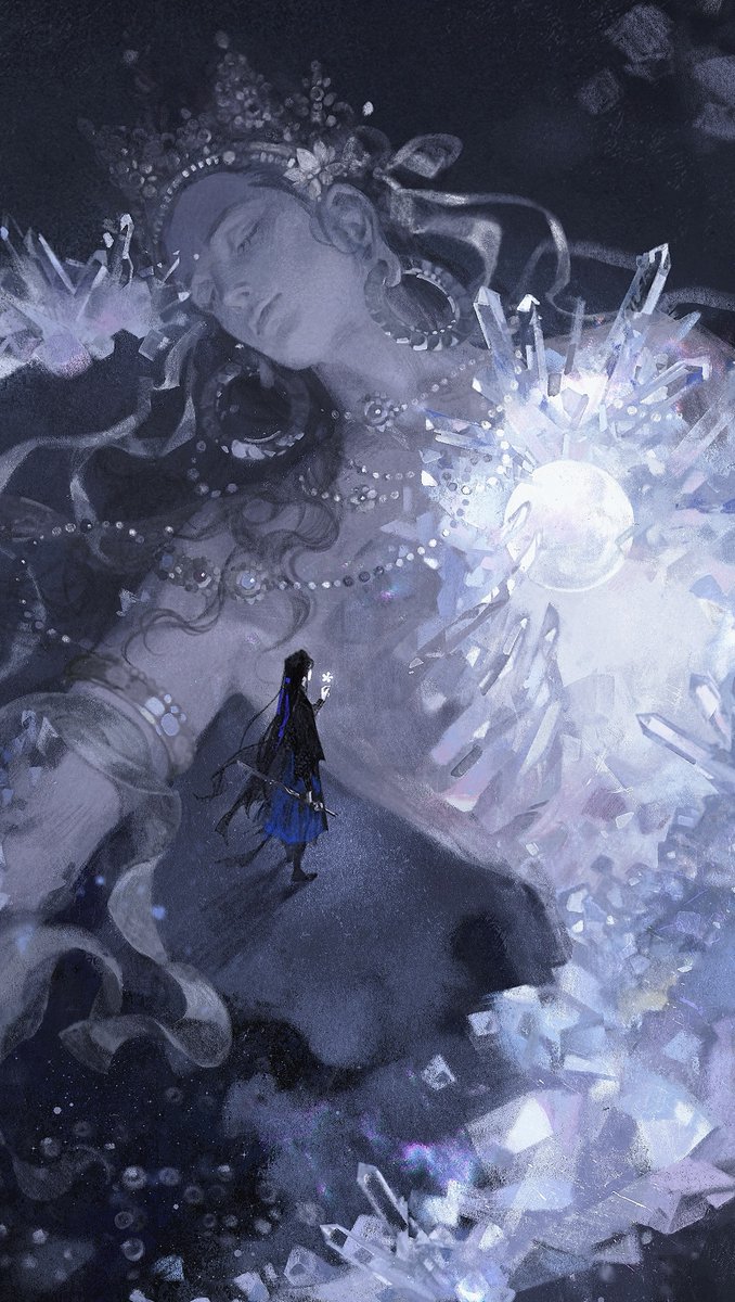 「关于布施与供养的不朽传说」The legend of Generosity and Offering
#illustration #procreate #ipadart #originalart