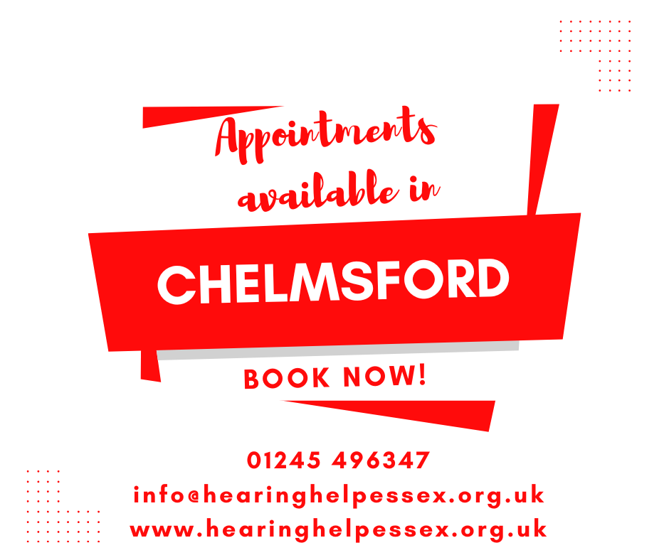 Hearing Help Essex (@helpwithhearing) on Twitter photo We have appointments available at our NHS hearing aid support session. Our sessions are free to attend, but appointments must be booked in advance. You can contact our office by Phone: 01245 496347 Text: 07950 406 173 Email: info@hearinghelpessex.org.uk hearinghelpessex.org.uk We have appointments available at our NHS hearing aid support session. Our sessions are free to attend, but appointments must be booked in advance. You can contact our office by Phone: 01245 496347 Text: 07950 406 173 Email: info@hearinghelpessex.org.uk hearinghelpessex.org.uk