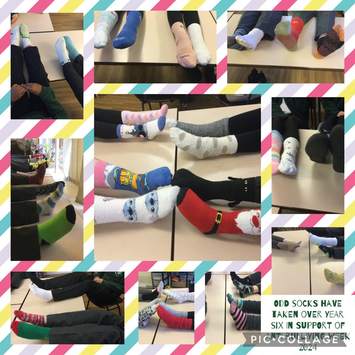 Stpatricksrcprimary (@stpatsnewport) on Twitter photo Year 6 fully support Anti bullying week 2024 #AntiBullyingWeek #OddSocksDay <a href="/stpatsnewport/">Stpatricksrcprimary</a> Year 6 fully support Anti bullying week 2024 #AntiBullyingWeek #OddSocksDay <a href="/stpatsnewport/">Stpatricksrcprimary</a>