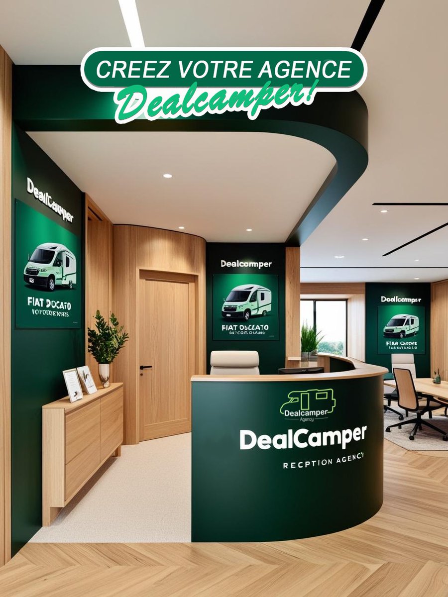 dealcamper's tweet photo. Vous souhaitez créer votre propre agence dans un secteur d’activité en pleine croissance ?
Avec DealCamper, lancez-vous dans la vente de camping-cars et de vans entre particuliers, en vous positionnant à la manière d’une agence immobilière spécialisée.
 #campingcar #vanlife https://t.co/bnV26XoxAU