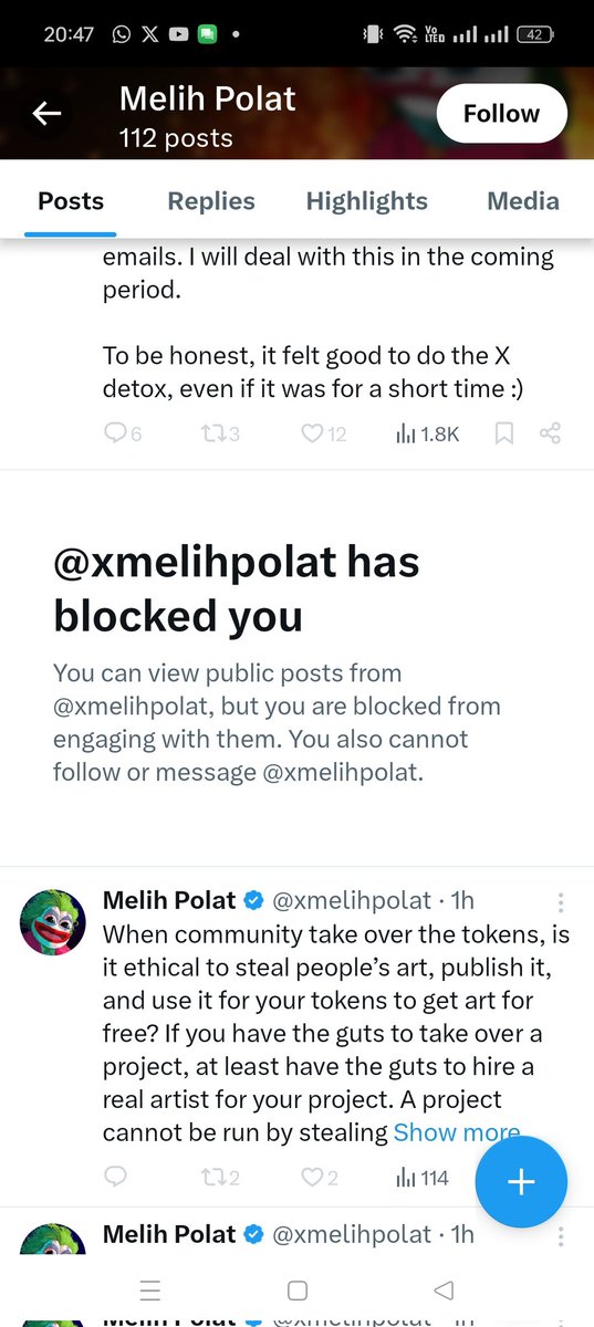 Stupid creator already earn some money by selling nfts but didn't give benefit and honor to matt furie @xmelitpolat stupid