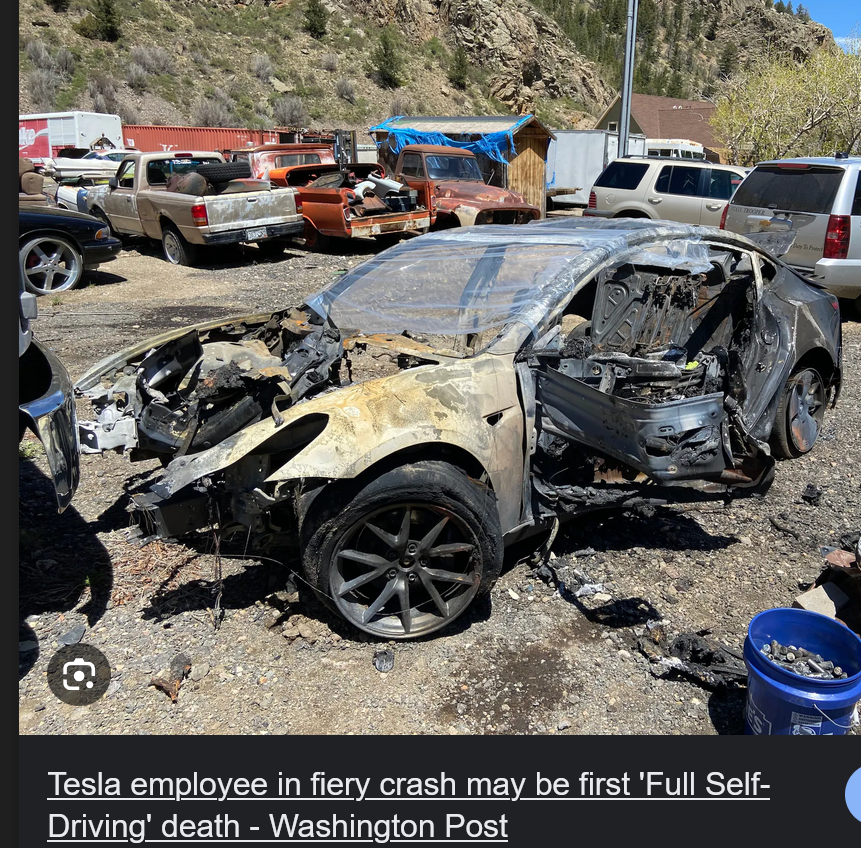 hostofthings's tweet photo. @StonkKing4 FSD Fatalilty #1.
#TEslaQuality #TeslaPride https://t.co/YGQ6iLRY8W