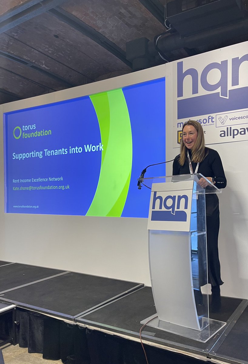 hqn (@hqnmedia) on Twitter photo Next up we have Kate from <a href="/TorusFoundation/">Torus Foundation</a> and Communities that Work , speaking on how housing providers can support tenants into work.
#RIENAC24 Next up we have Kate from <a href="/TorusFoundation/">Torus Foundation</a> and Communities that Work , speaking on how housing providers can support tenants into work.
#RIENAC24