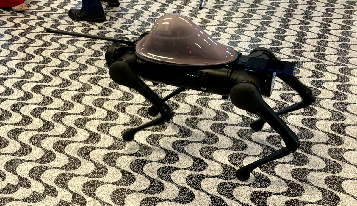 prazzledazzle's tweet photo. Surprise….We brought a friend to #WCOTech2024 with our partner @_koniku - come and chat to my @Accenture #GlobalBorders team about using smell data to supercharge your detection capabilities. https://t.co/Yyud6tzACT
