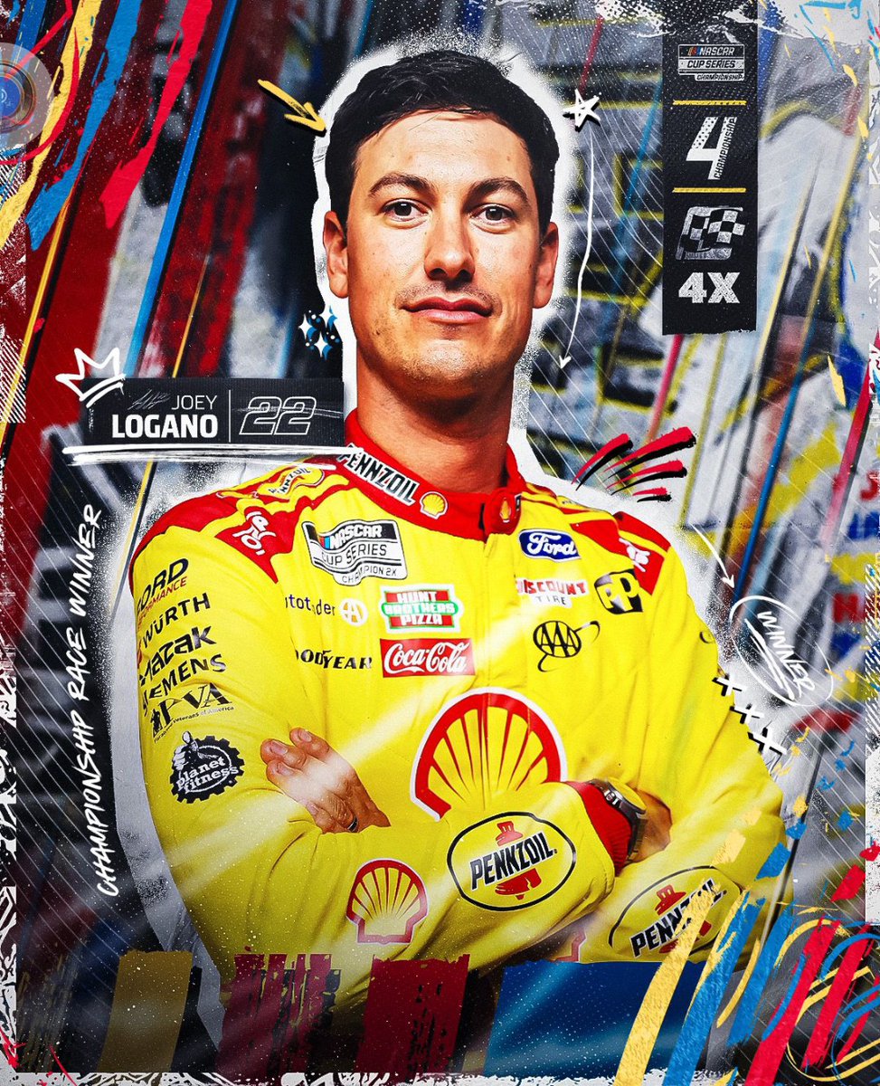UsaPartes's tweet image. NOTICIAS DE NASCAR

¡Otra victoria de Phoenix que nunca olvidará! ¡Esta victoria le da a Joey Logano el título de 2024