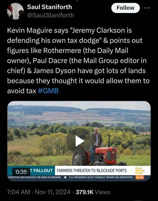 dave43law's tweet photo. These are the farmers that the Tories and Reform are shouting about
Rupert Lowe landowner too it is rumoured
#ToriesAreOut #StarmerIsPM130 #farrightfails #politics https://t.co/iJBrLILLIs