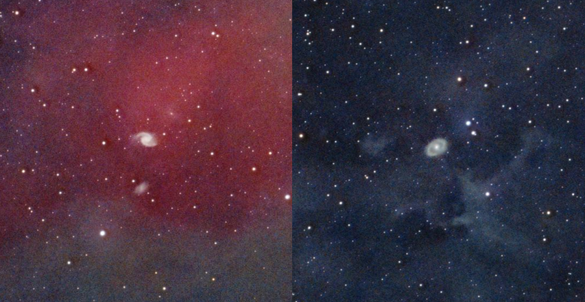PielClement's tweet photo. A detail about this picture: several very small galaxies are visible in the background. 

#astrophotography #astronomy https://t.co/Op2zJeZdaB