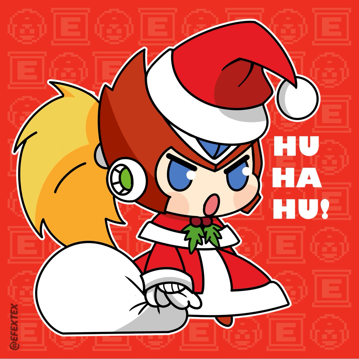 EFEXTEX's tweet image. Megaman X Padorus  
-
#megamanx #padoru