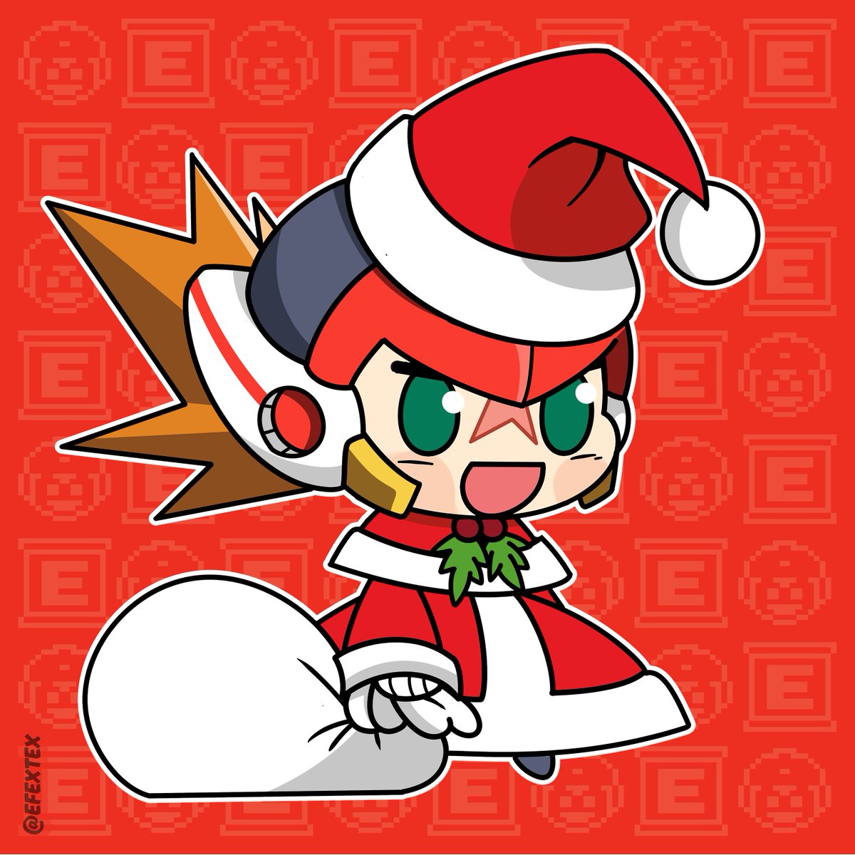 EFEXTEX's tweet image. Megaman X Padorus  
-
#megamanx #padoru
