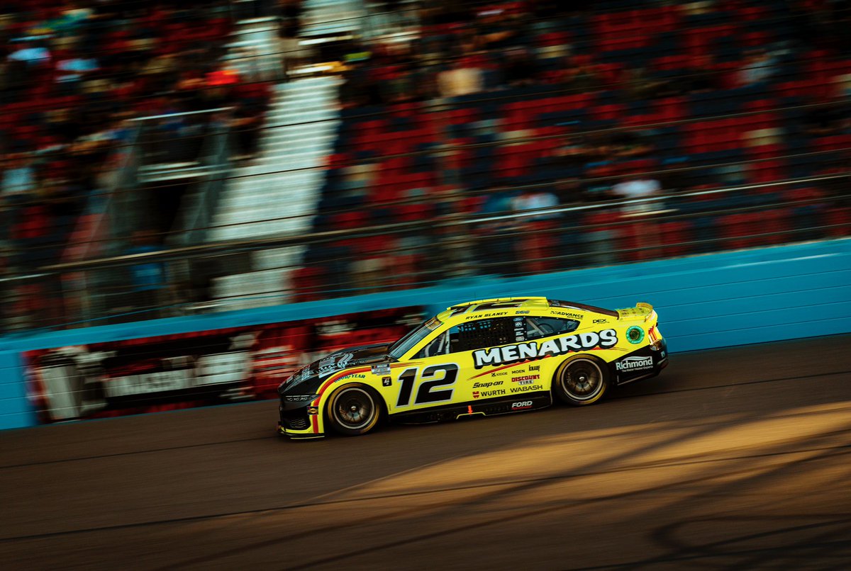 Blaney's tweet image. The 12-Team was amazing and fought all year. It was close. We were there but just came up short. Proud and thankful to @Team_Penske and all of our partners. Congratulations to RP on 3 in a row and to the 22 Team on their 3rd Championship. We will be ready to chase another in 2025