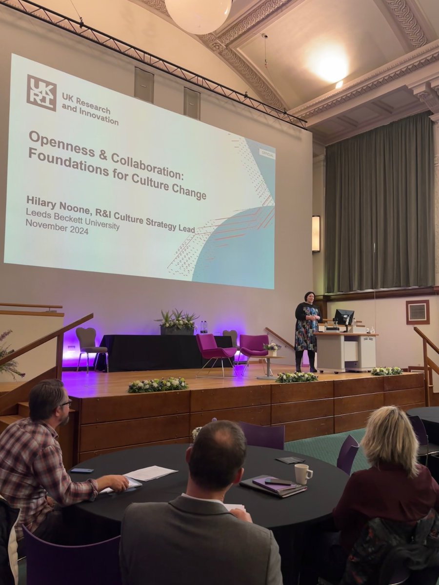 Research and Enterprise at Leeds Beckett (@lbu_rae) on Twitter photo 💡Thank you to <a href="/HilaryNoone/">Hilary Noone</a> for an interesting session on openness and collaboration at <a href="/UKRI_News/">UK Research and Innovation</a>.
Hilary highlighted the importance of inclusivity and diversity for unlocking the challenges of society - and how programmes such as narrative cvs can support this. #RKEFest24 💡Thank you to <a href="/HilaryNoone/">Hilary Noone</a> for an interesting session on openness and collaboration at <a href="/UKRI_News/">UK Research and Innovation</a>.
Hilary highlighted the importance of inclusivity and diversity for unlocking the challenges of society - and how programmes such as narrative cvs can support this. #RKEFest24