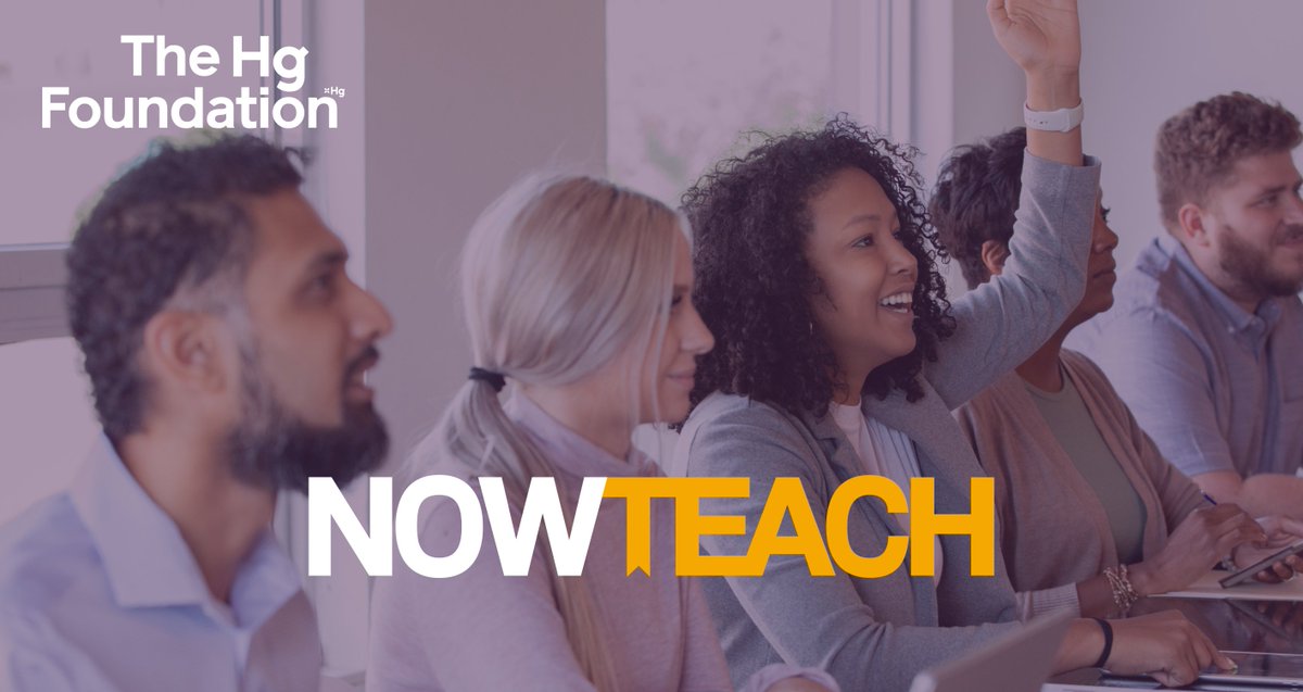 We are thrilled to announce our latest partnership with
<a href="/NowTeachOrg/">NowTeach</a>, which runs the UK’s only dedicated career-change programme for teaching.  Now Teach will recruit professionals to teach Computer Science in secondary schools across England.  

thehgfoundation.com