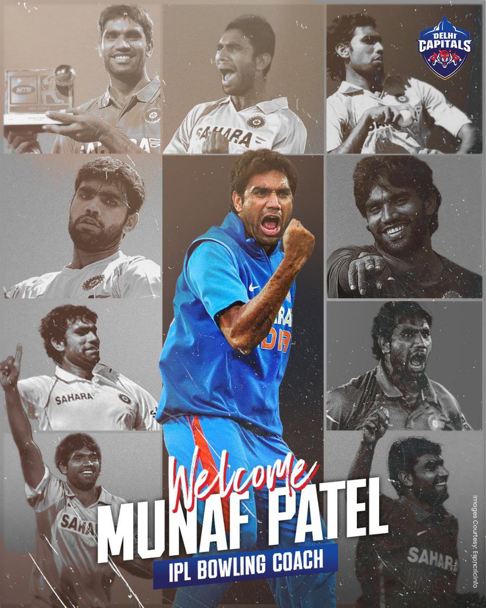 TrulyBrijesh's tweet photo. New Bowling coach of Delhi Capitals 🙏

#MunafPatel #IPL2025 https://t.co/YN4TMIdgIW