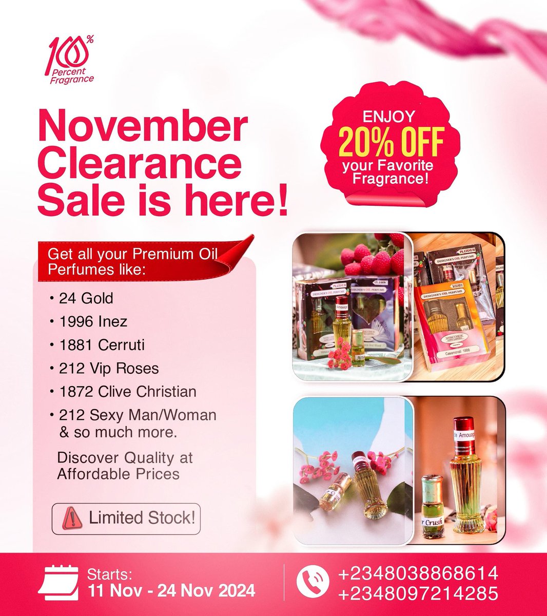100PercentOil's tweet photo. Yay, we bring you good News, it's time to restock your fragrance shelf, don't miss it😌. Perfume lovers keep us busy! https://t.co/C9I4Q5WUA3