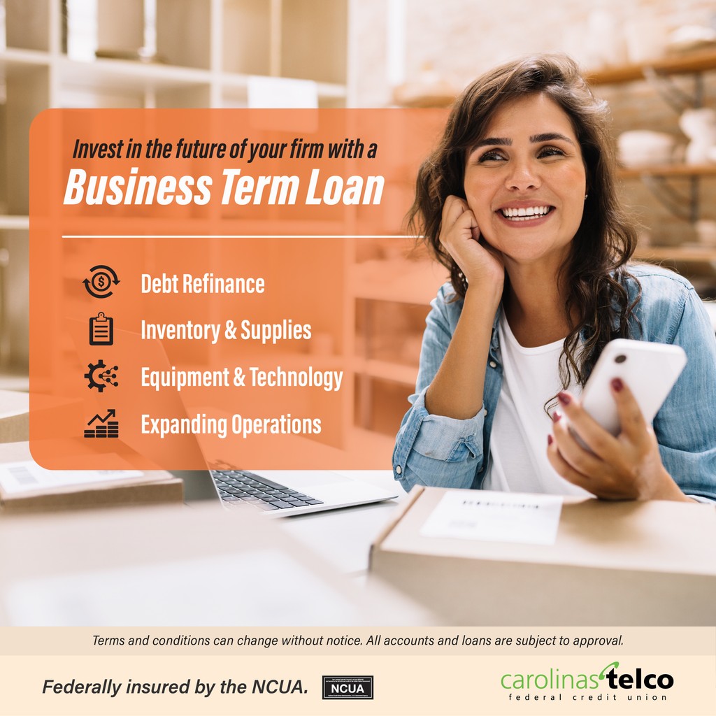 ctelco's tweet photo. Looking to manage payroll, purchase equipment and supplies, or invest in technology? Ask us how our Business Term Loans could fund your business growth this winter!

To learn more, follow the link on our profile.
#business #businessloan #BusinessGrowth https://t.co/2ZQl6bncHB
