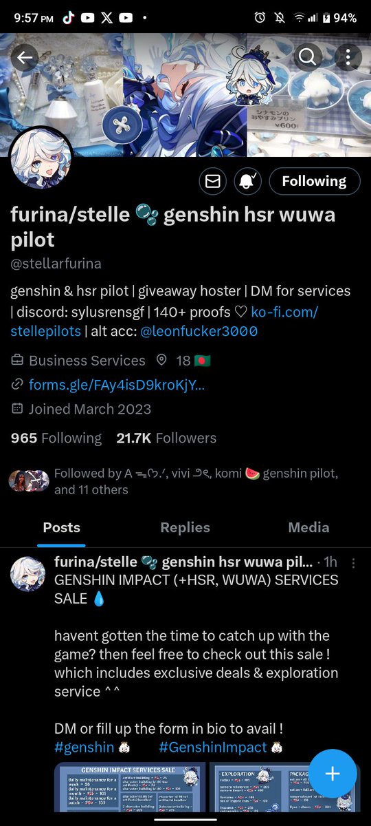 st31le's tweet photo. @stellarfurina I hope I win 🙏🏻 https://t.co/bCHcDK2L5n