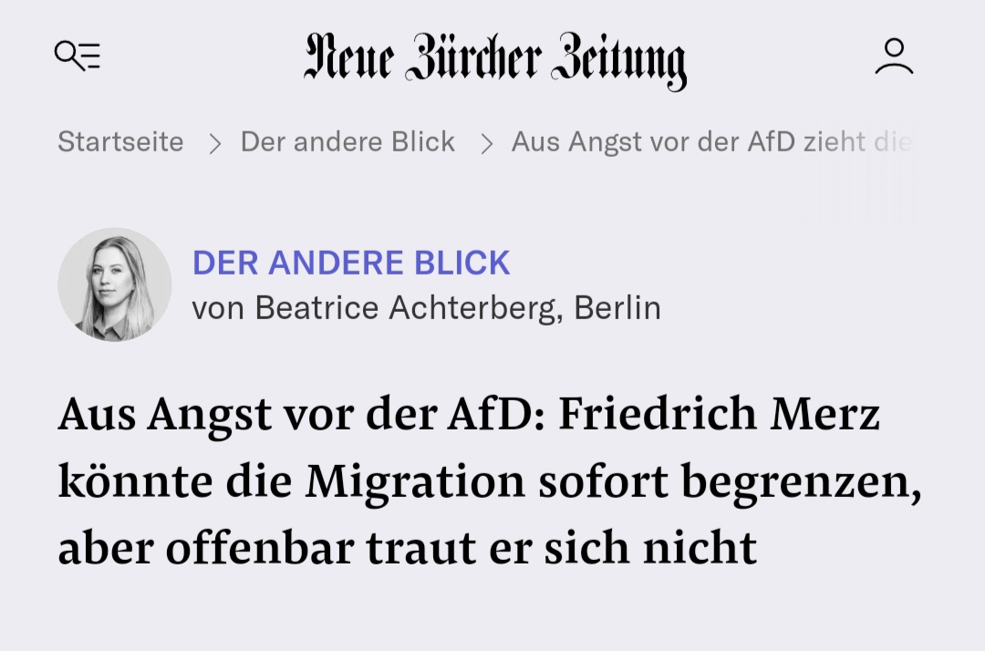 Bitte wacht auf: Friedrich Merz ist das Problem, nicht die Lösung. Wem seine Brandmauer zur AfD wichtiger ist als Deutschland, der ist unwählbar!