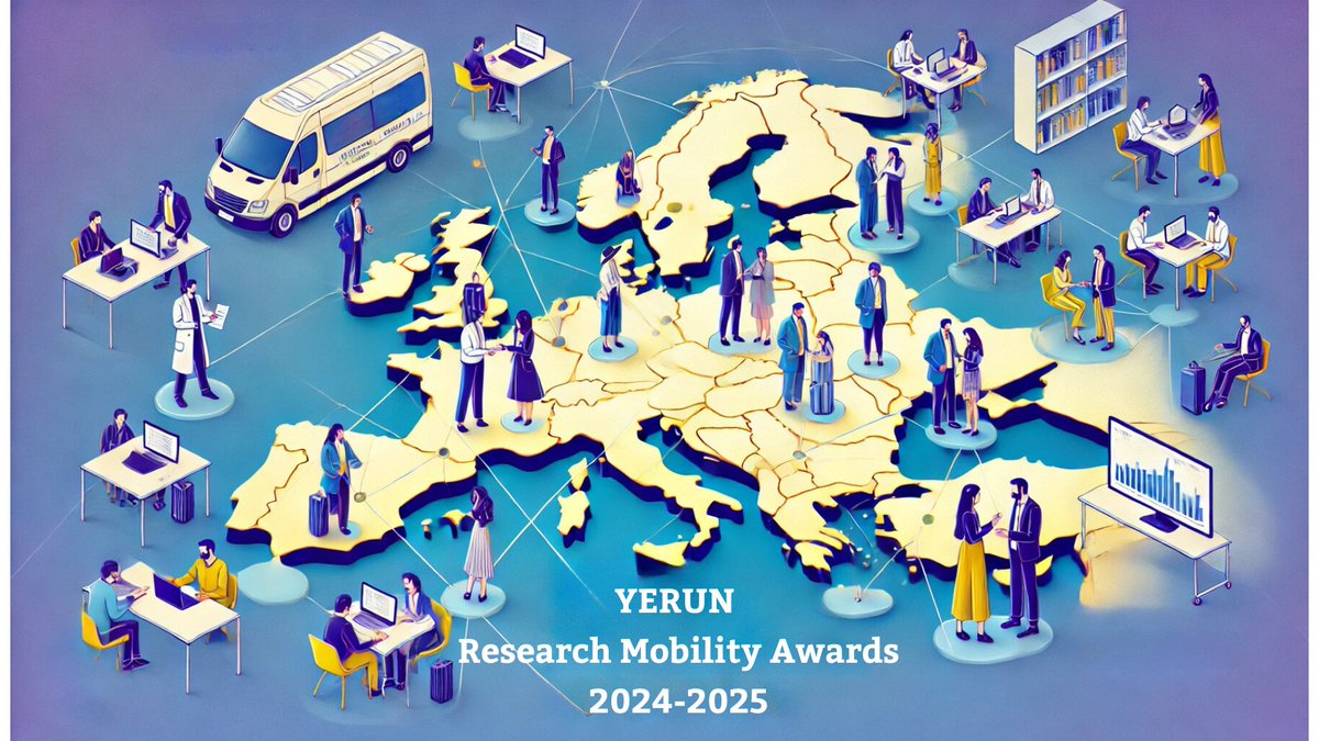 YERUN_EU's tweet photo. 🌍Ready to take your research further?🚀 The #YRMA offer you a unique chance to:
🔹 Collaborate with #researchers across Europe
🔹 Explore new #ideas
🔹 Build lasting #partnerships
🗓️ Apply by 30 Nov
🔗 https://t.co/LF0GNOCUWX https://t.co/SVO7yydarT