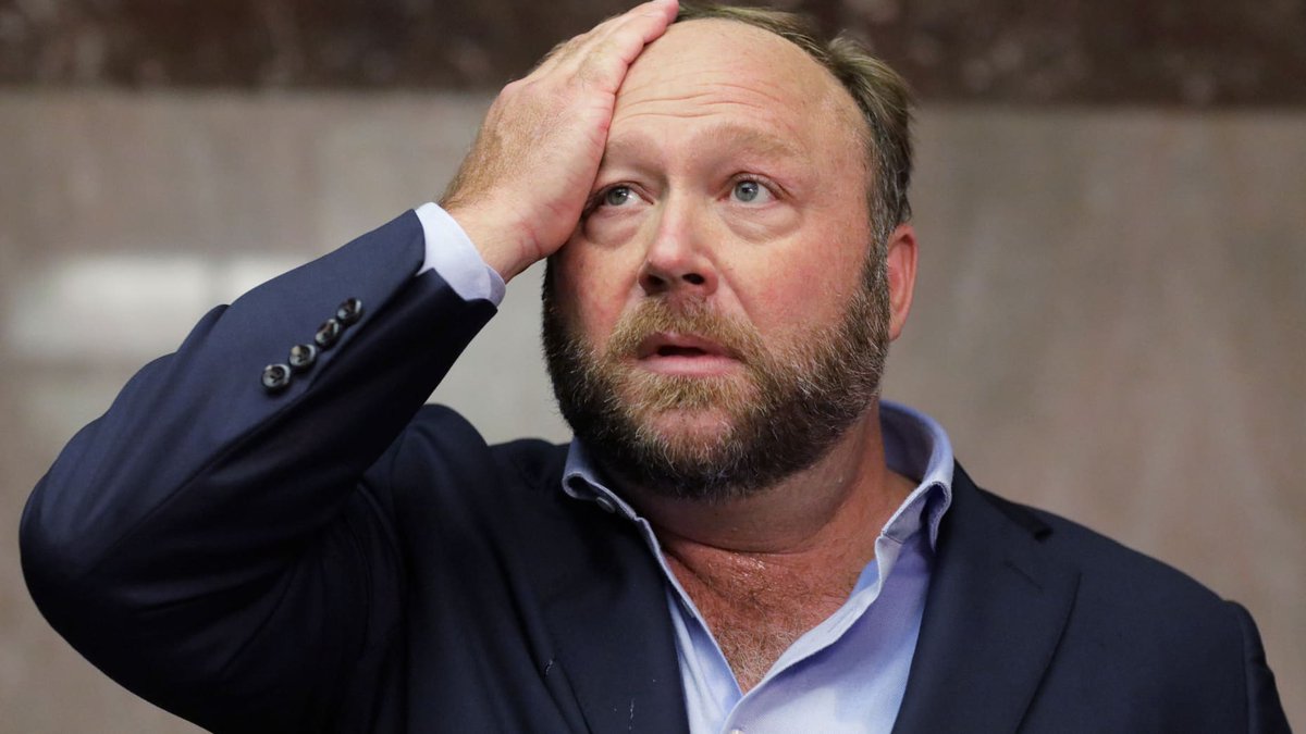 DO YOU FEEL SORRY FOR HIM?

Alex Jones announced last night tonight that auctioneers have taken all the equipment in his office and InfoWars will be shut down with everything being auctioned off on Wednesday.

Your thoughts?