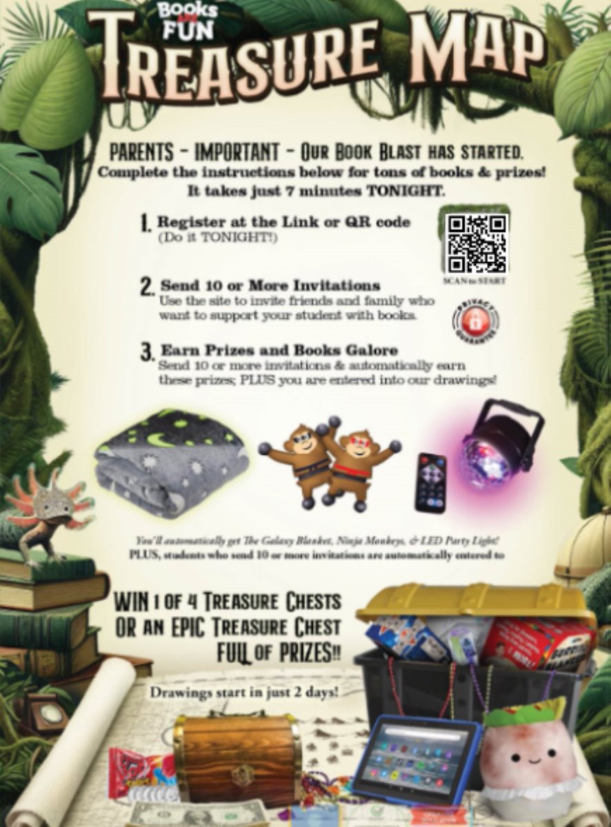 ECW Tech Lab (@ecwtechlab) on Twitter photo Book Blast begins today! All you have to do is invite 10+ friends and family members to earn some awesome prizes and a chance to win one of our Treasure Chests. Register at nam11.safelinks.protection.outlook.com/?url=https%3A%… #BookBlast <a href="/ecwestwildcats/">Evoline C. West</a> Book Blast begins today! All you have to do is invite 10+ friends and family members to earn some awesome prizes and a chance to win one of our Treasure Chests. Register at nam11.safelinks.protection.outlook.com/?url=https%3A%… #BookBlast <a href="/ecwestwildcats/">Evoline C. West</a>