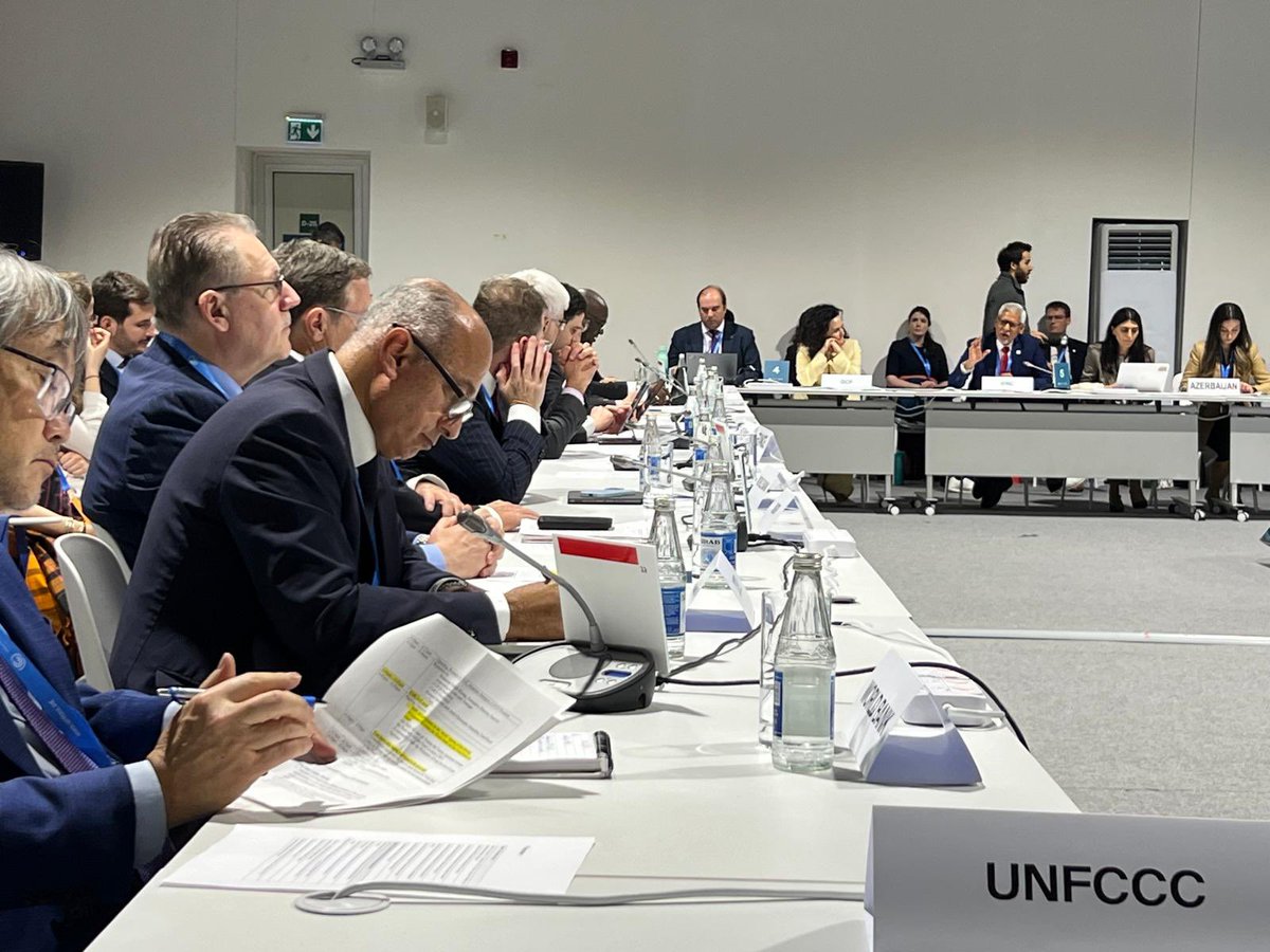 jagan_chapagain's tweet photo. Honored to be part of the high-level annual dialogue on coordination and complementarity for funding arrangements responding to loss and damage at @COP29_AZ.

Our message is clear:
- Climate crisis is as much about people as it is about planet.
- Local communities are often the first responders but need sustained support.
- Funds for loss and damage should work in complementarity and in coherence with other existing funds and in an agile manner with as direct support to the communities as possible.

The IFRC supports the operationalization of Loss & Damage Fund and call for funding mechanisms that act fast, support local action and strengthen comprehensive risk management.

Let's ensure no one is left behind. #COP29