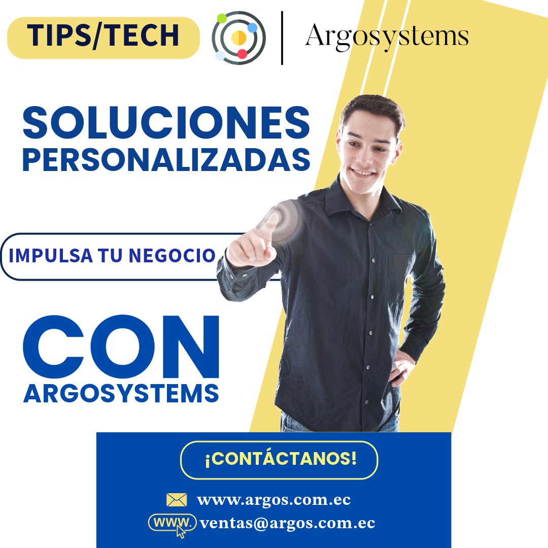 ArgosystemsEc's tweet photo. 💡 Martes de TIPS/TECH : Soluciones personalizadas para impulsar tu negocio 🚀
¿Sabías que la IA y la automatización pueden ser tus mejores aliados para mejorar la productividad y eficiencia?
📲 Contáctanos
#MartesTips #Argosystems #SolucionesPersonalizadas #IA https://t.co/KFIRAUnnPV