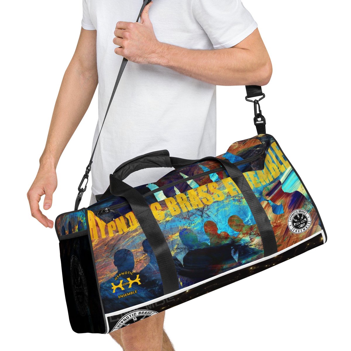 Hypnotic Brass Ensemble BBOJ Gym bag.  JAKALIFE.com