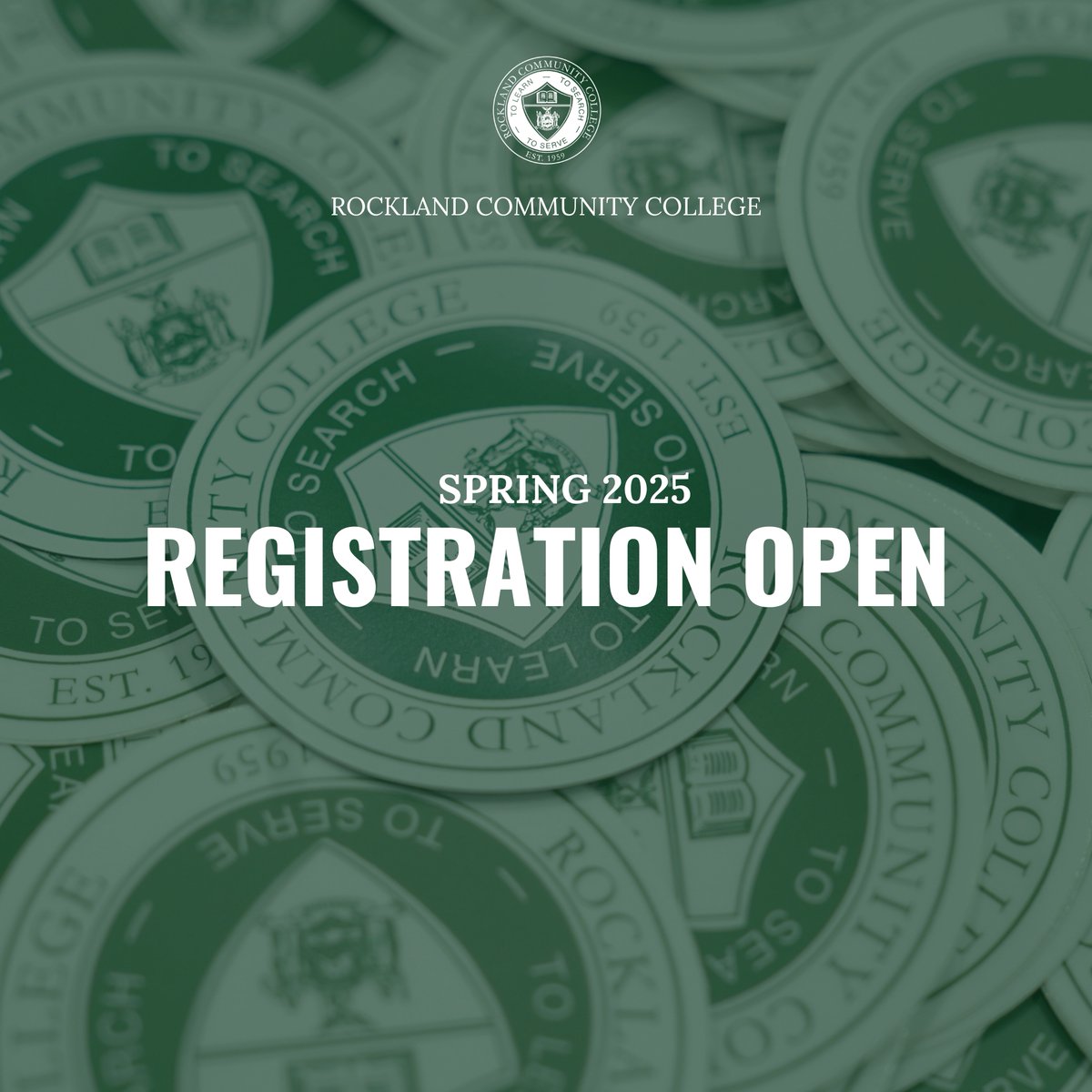 RCC Spring 2025 Registration opens TODAY! Design your perfect schedule by registering early! More Info: sunyrockland.edu/springreg