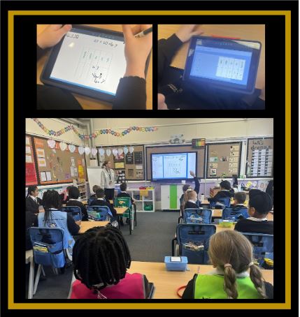 goldsmithwalsal's tweet photo. Year 4 have been mastering how to divide by 10 in maths! 💡🧮
Pupil voice: “When dividing by 10, we move one space to the right because the number gets ten times smaller.”
Great job Year 4! 🌟 #Communicateclearly #MathSkills #ConfidentLearners #PrimaryMaths https://t.co/p8oHeSN5Qj
