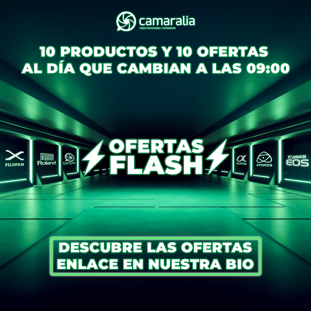 Camaralia's tweet photo. 🚨 ¡Ya están aquí las #OfertasFlash de Camaralia! 🚨
🎥 10 productos nuevos cada día con precios imbatibles.
⏳ Cambian a las 09:00, no te lo pierdas.
🔗 Descubre las ofertas del día aquí:
https://t.co/pVa5wlTkWv
#BlackFriday #Fotografía #Video https://t.co/GThn4w01MD