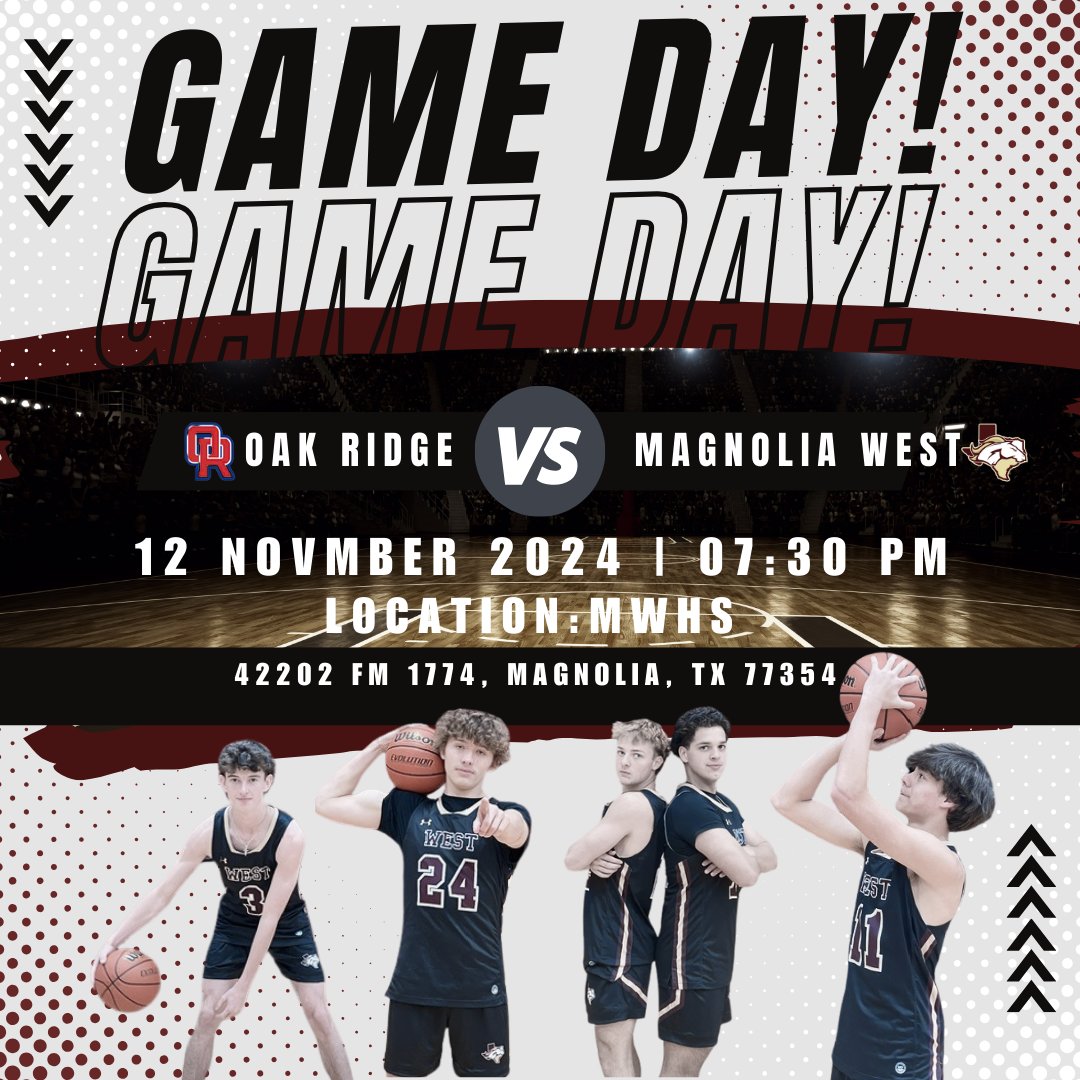 It's Game Day! Come out and support your Mustangs tonight at 7:30 versus the War Eagles of Oak Ridge!  <a href="/MagnoliaISD/">Magnolia ISD</a> <a href="/MagISDAthletics/">Magnolia ISD Athletics</a>