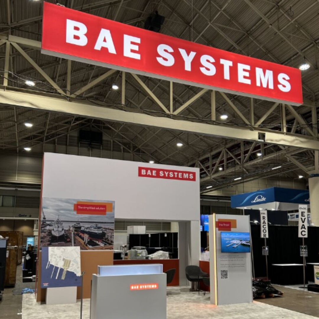 BAESystemsInc's tweet photo. Visit us in booth 2021 at the International @WorkBoat Show this week. Let's talk:
⚓marine fabrication and assembly services
⚓mega-yacht and @USNavy ship work
⚓fully-facilitized for owners, captains and crew
⚓strategic location and with deep water access.
#IWBS https://t.co/2Zc5Cad5WT